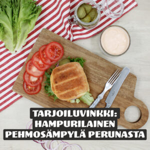 Pehmosämpylä - Hampurilainen