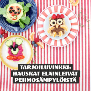 Pehmosämpylä - Eläinhahmoleivät